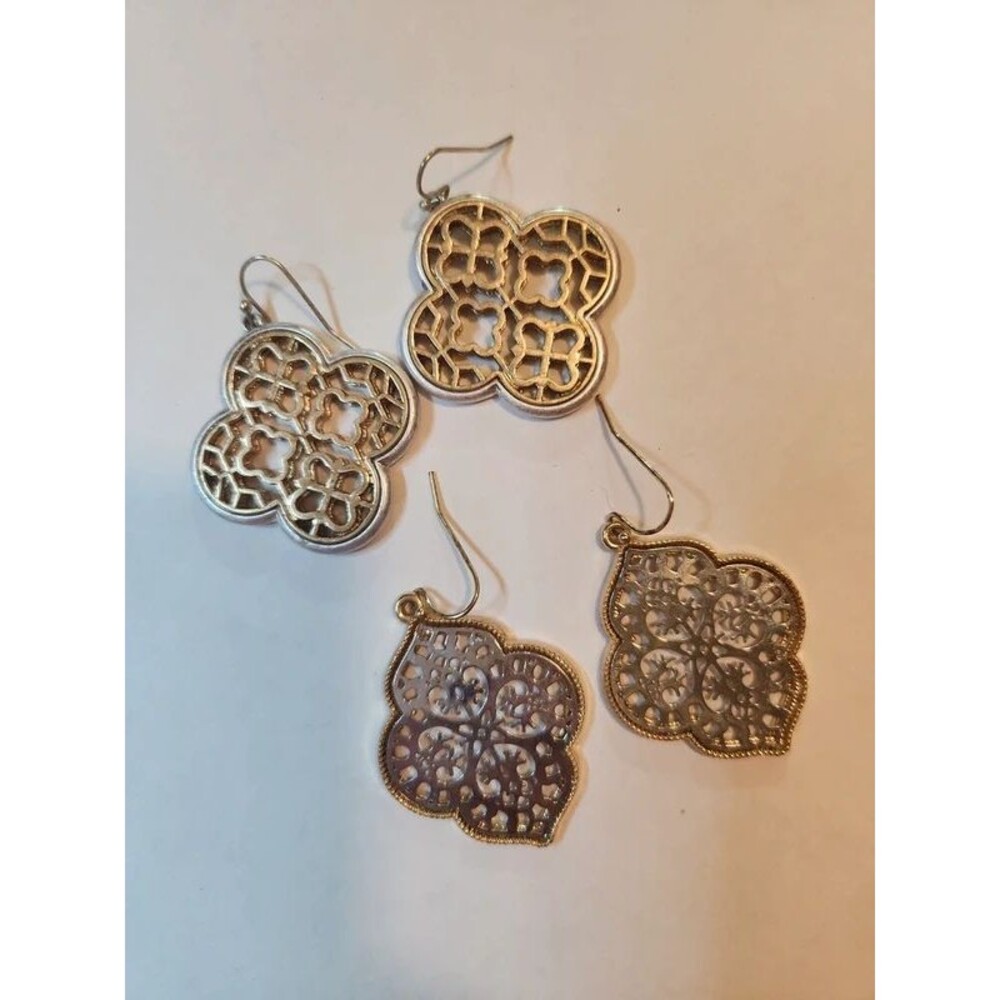Filigree Design Earrings